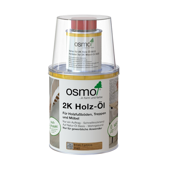 OSMO 2-K Holz-Öl inkl. Härter
