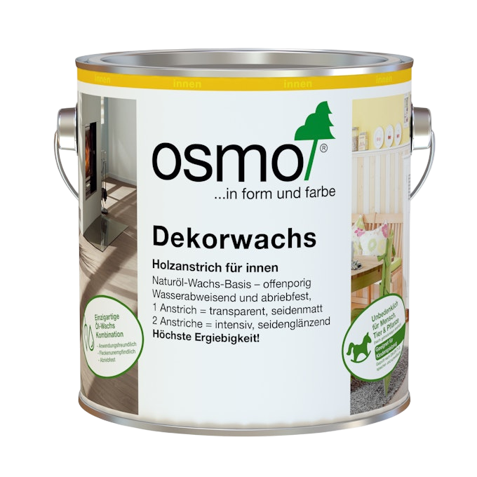 OSMO Dekorwachs transparente Töne