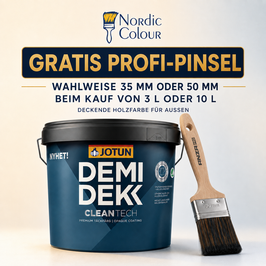 JOTUN DEMIDEKK Cleantech Holzfarbe außen