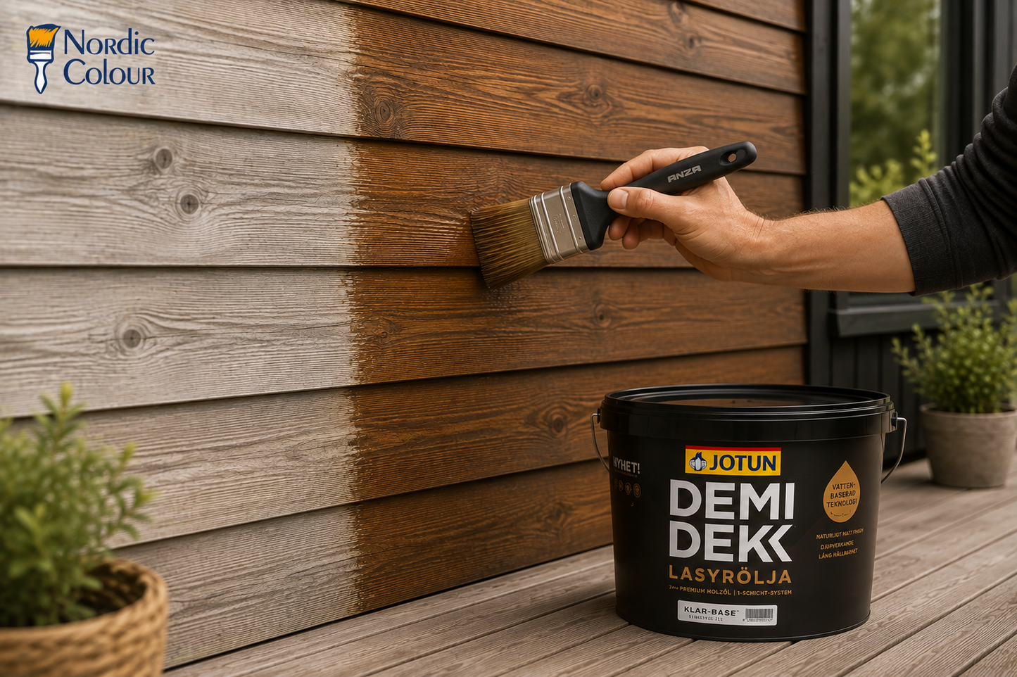 JOTUN DEMIDEKK Lasyrolja - Premium Holzöl getönt