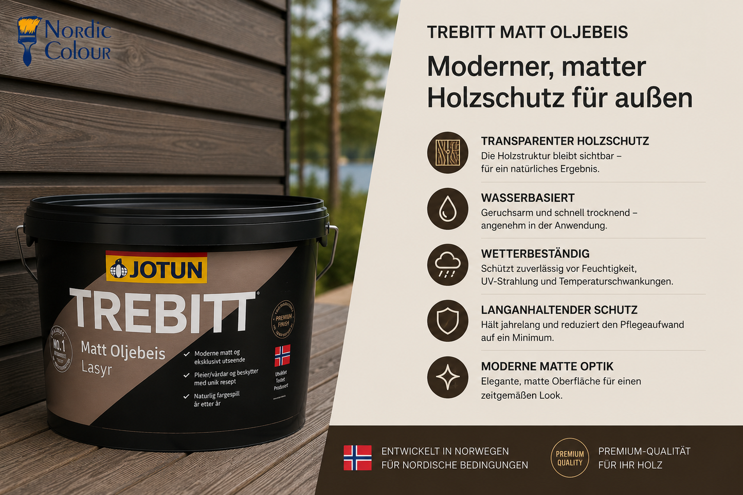Jotun TREBITT MATT OLJEBEIS
