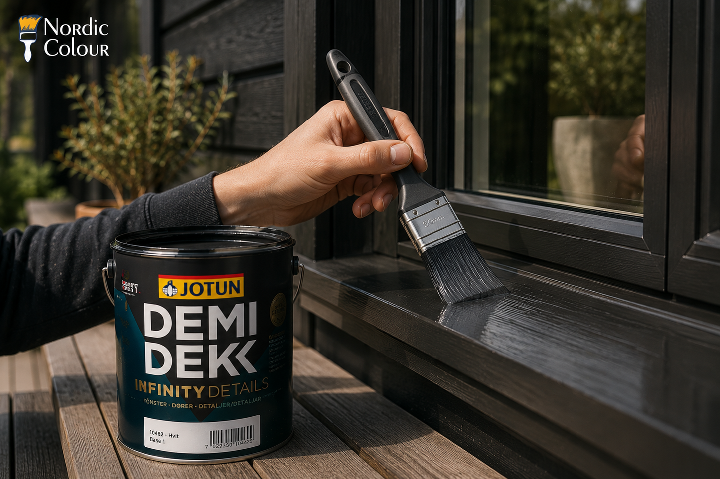 JOTUN DEMIDEKK INFINITY DETAILS getönt - Holzfarbe f. Fenster & Türen
