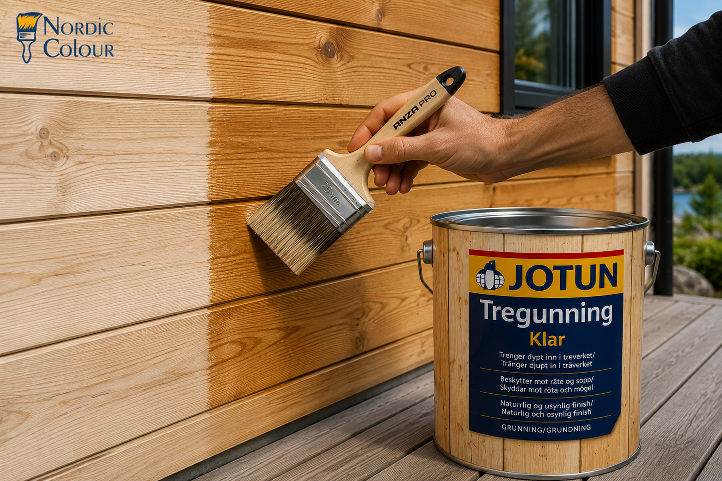 JOTUN Tregrunning klar - Holzschutzgrundierung